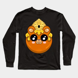 Honeycomb Bear Long Sleeve T-Shirt